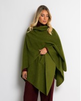 Κάπα ασύμμετρη με δέσιμο λαδί