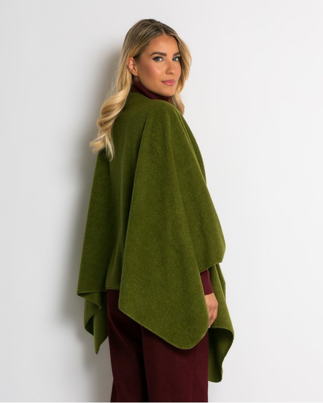 Κάπα ασύμμετρη με δέσιμο λαδί