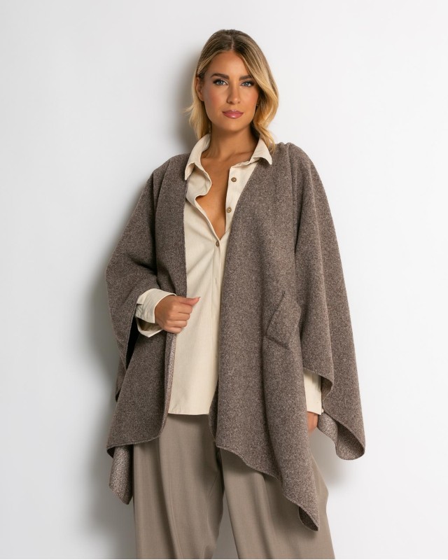 Κάπα ασύμμετρη με δέσιμο πούρο