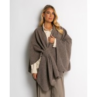 Κάπα ασύμμετρη με δέσιμο πούρο