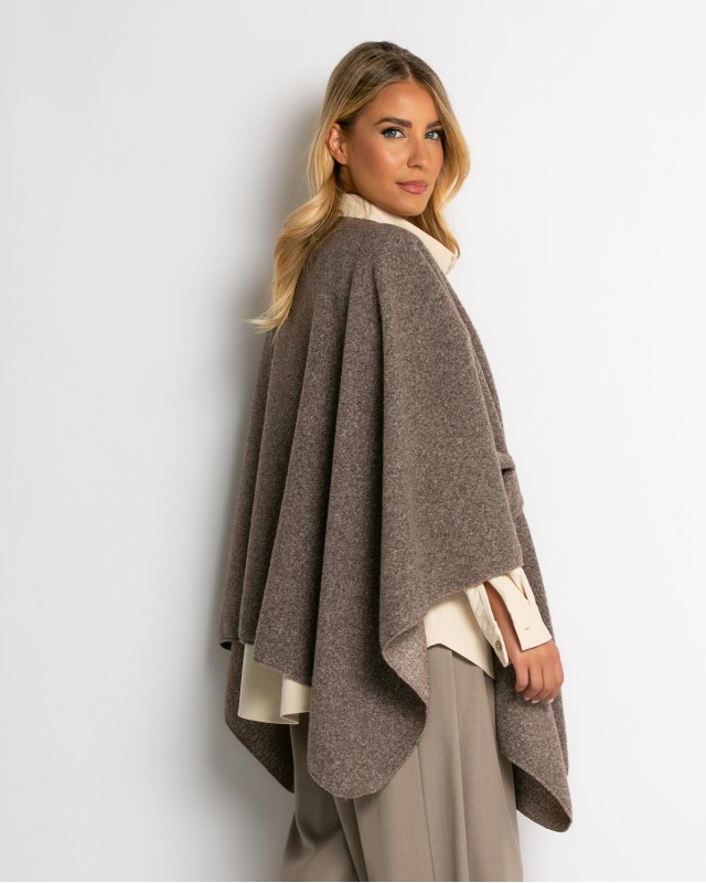 Κάπα ασύμμετρη με δέσιμο πούρο