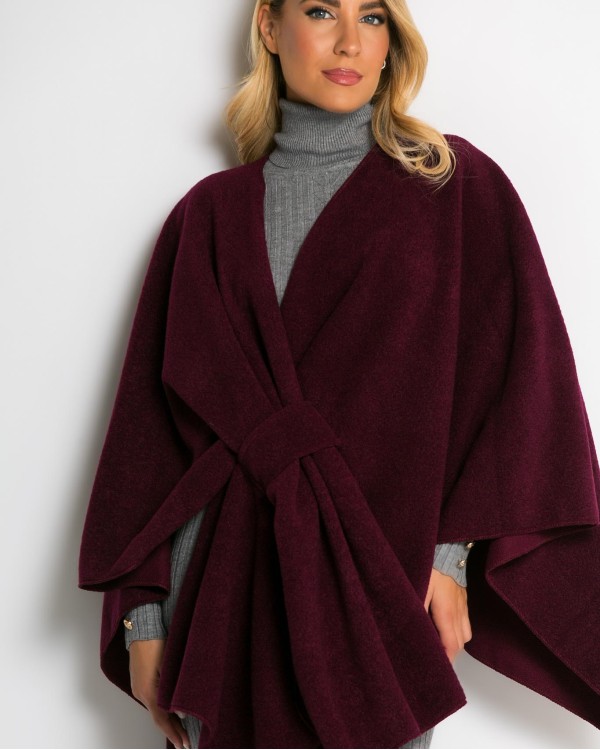 Κάπα ασύμμετρη με δέσιμο πούρο