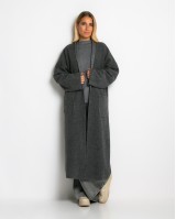 Παλτό μακρύ ανθρακί