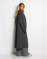 Παλτό μακρύ ανθρακί