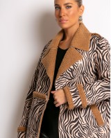 Ημίπαλτο μουτόν ζεβρέ 