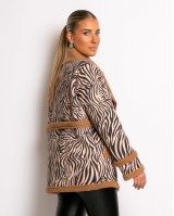 Ημίπαλτο μουτόν ζεβρέ 