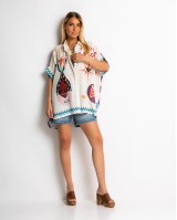 Πουκάμισο oversized με print J'adore Πουκάμισο oversized με print J'adore