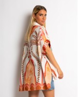 Πουκάμισο oversized με print Starfish