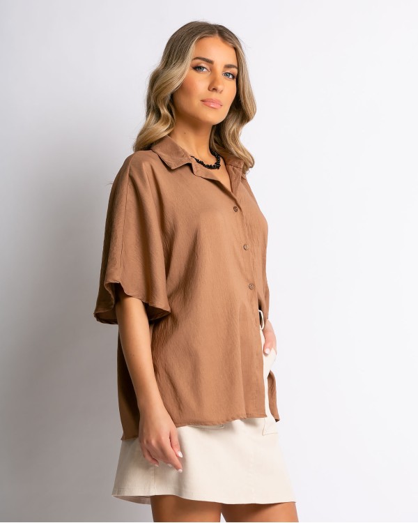 Πουκάμισο κοντομάνικο πούρο