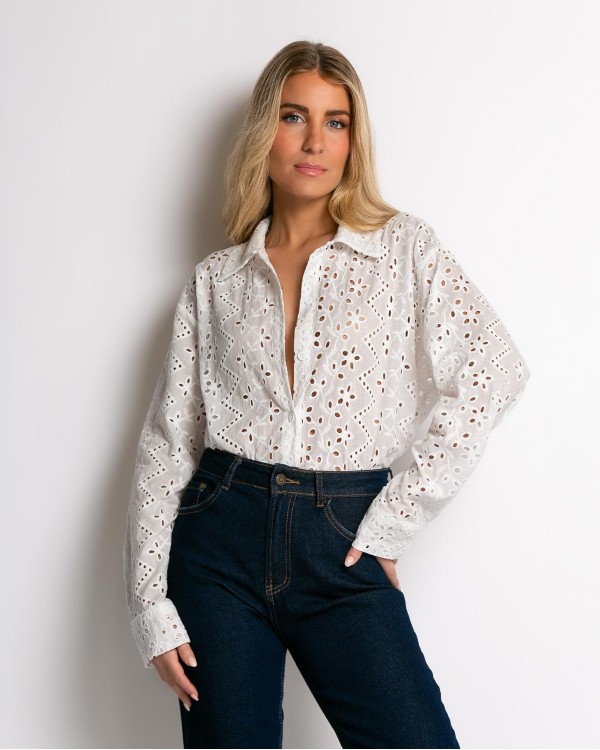 Πουκάμισο Κιπούρ εκρού