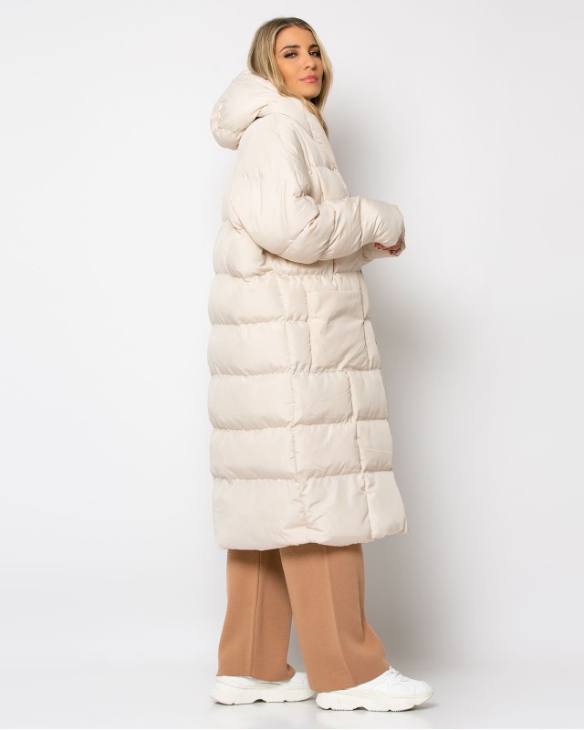 Μπουφαν oversized cream