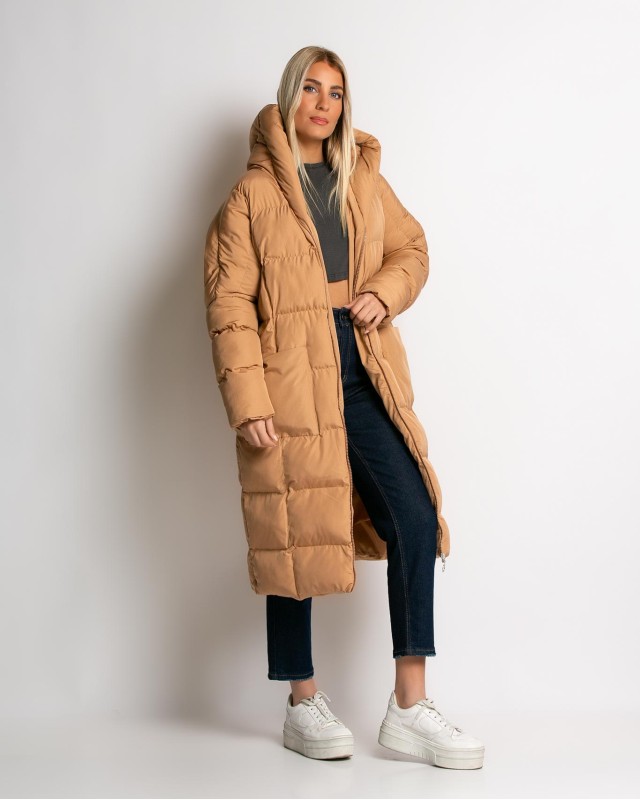 Μπουφαν oversized καπουτσίνο