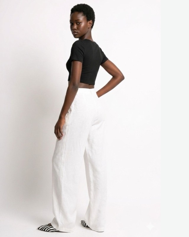 Μπλούζα crop top Κοντομάνικη μαύρο