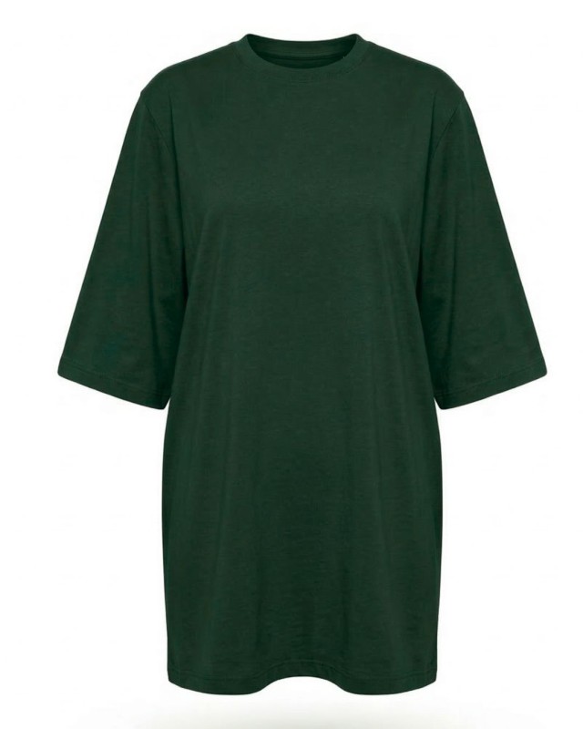 Μπλούζα κοντομάνικη βαμβακερή oversized army