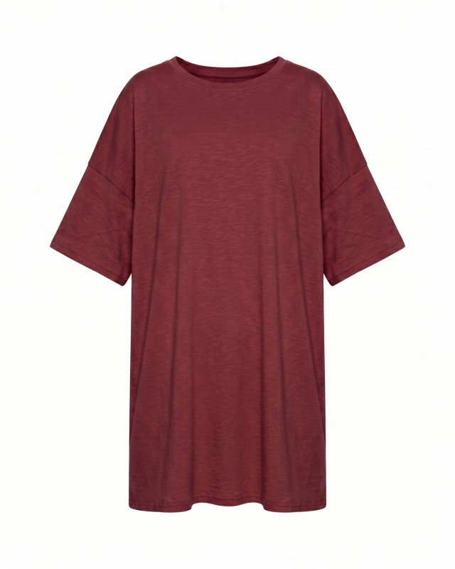 Μπλούζα κοντομάνικη oversized σάπιο μήλο