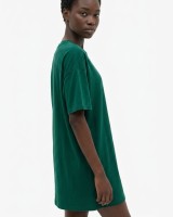 Μπλούζα κοντομάνικη oversized κυπαρισσί