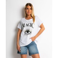 Μπλούζα κοντομάνικη με σχέδιο Magic
