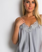 Μπλούζα lingerie silver Μπλούζα lingerie silver