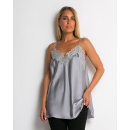 Μπλούζα lingerie silver