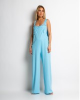 Σαλοπέτα βαμβακερή baby blue Σαλοπέτα βαμβακερή baby blue