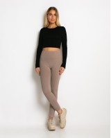 Κολάν ψηλόμεσο με εξωτερικές ραφές πούρο