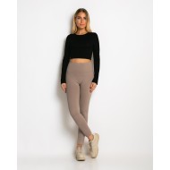 Κολάν ψηλόμεσο με εξωτερικές ραφές πούρο