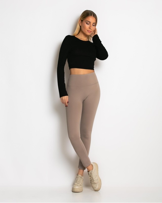 Κολάν ψηλόμεσο με εξωτερικές ραφές πούρο