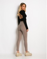 Κολάν ψηλόμεσο με εξωτερικές ραφές πούρο