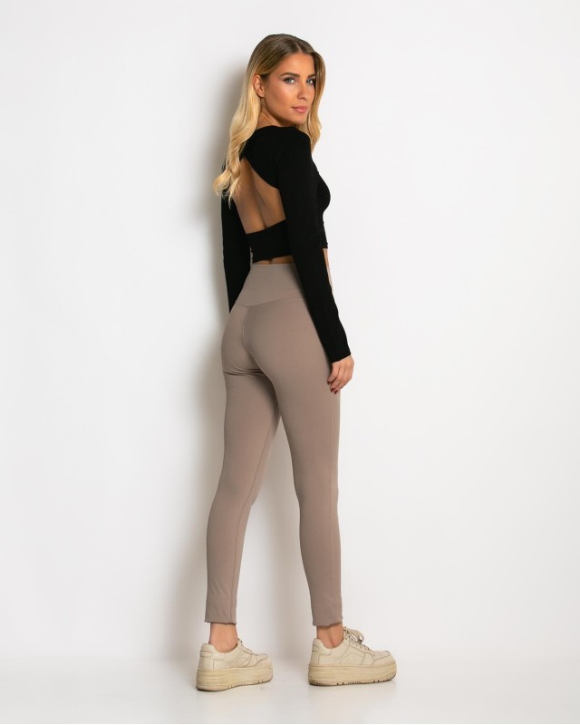 Κολάν ψηλόμεσο με εξωτερικές ραφές πούρο