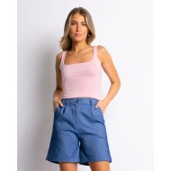 Σορτς υφασμάτινο denim