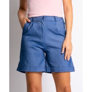 Σορτς υφασμάτινο denim