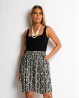 Σορτς με boho print μαύρο Σορτς με boho print μαύρο