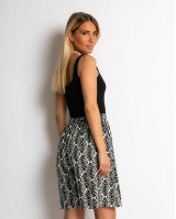 Σορτς με boho print μαύρο Σορτς με boho print μαύρο