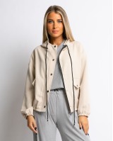 Jacket υφασμάτινο μπεζ Jacket υφασμάτινο μπεζ