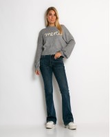 Μπλούζα μακρυμάνικη Merci γκρι