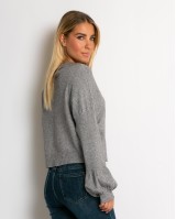 Μπλούζα μακρυμάνικη Merci γκρι