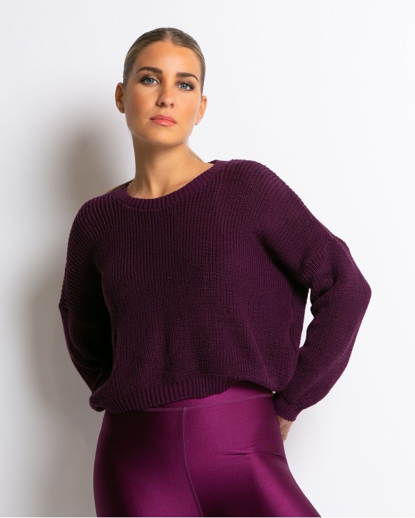 Μπλούζα πλεκτή κάμελ