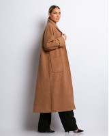 Παλτό μακρύ κάμελ