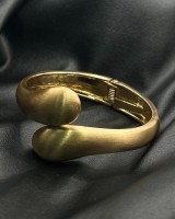 Open Curve Bangle gold