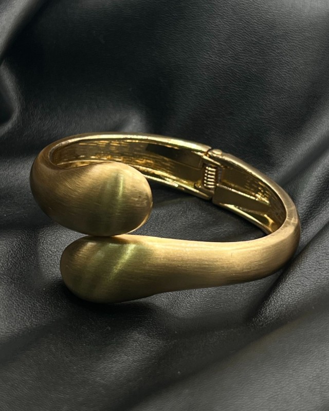 Open Curve Bangle gold