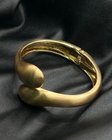 Open Curve Bangle gold