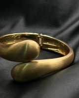 Open Curve Bangle gold