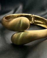 Open Curve Bangle gold