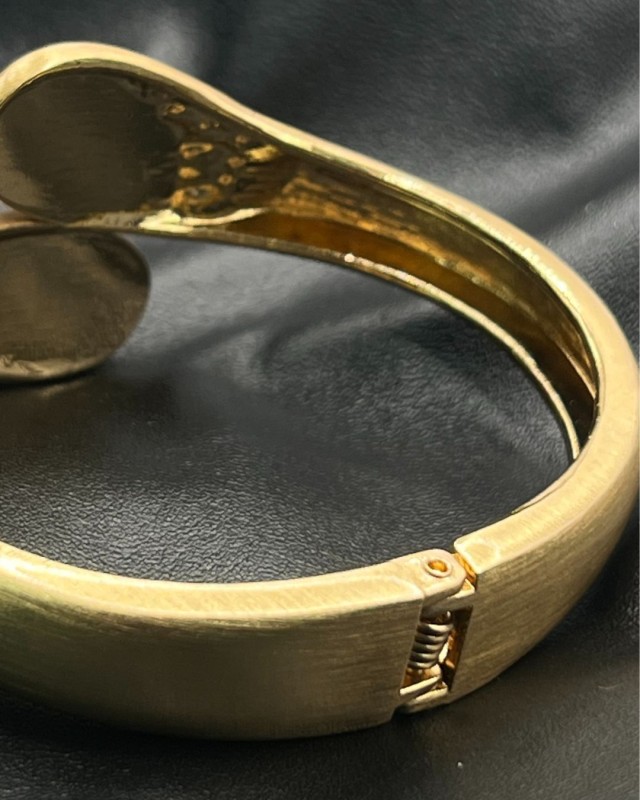 Open Curve Bangle gold