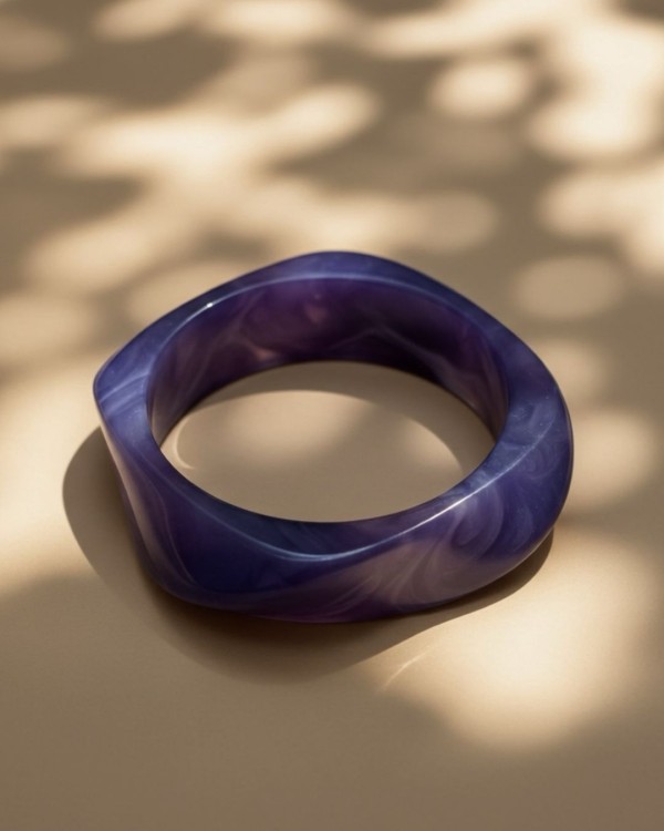 Mustard Moss Bangle