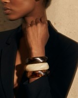 Amber Smoke Bangle