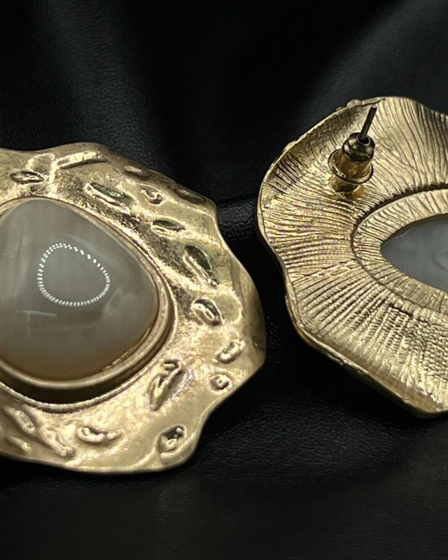 Ivory Stone Earrings