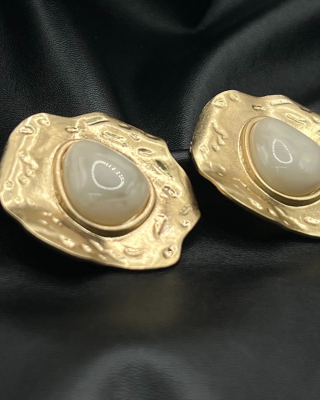 Ivory Stone Earrings