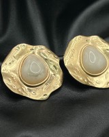 Ivory Stone Earrings
