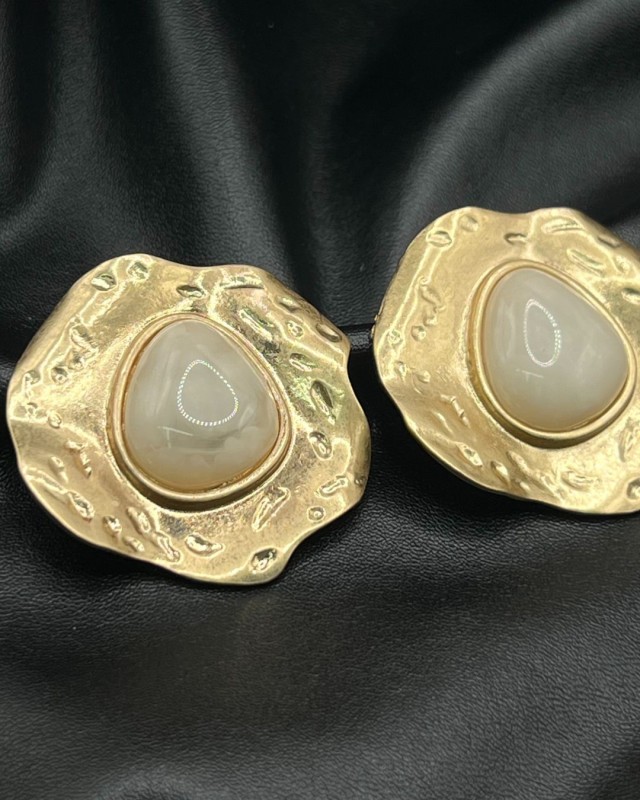 Ivory Stone Earrings